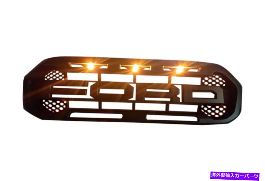 Nerf Bar 2020ラプタースタイルの照明グリルはレンジャーにラプターライトに合う 2020 Raptor Style Lighted Grille will fit RANGER with Raptor Lights【並行輸入品】