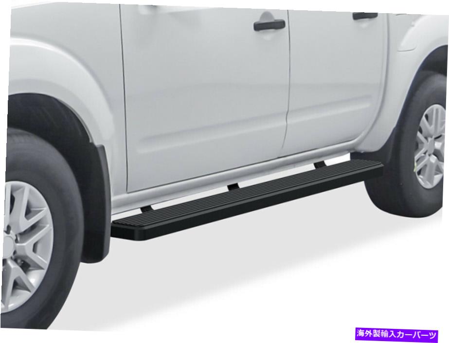 Nerf Bar iboardランニングボード6インチマットブラックフィット05-22日産フロンティアクルーキャブ iBoard Running Boards 6in Matte Black Fit 05-22 Nissan Frontier Crew Cab【並行輸入品】