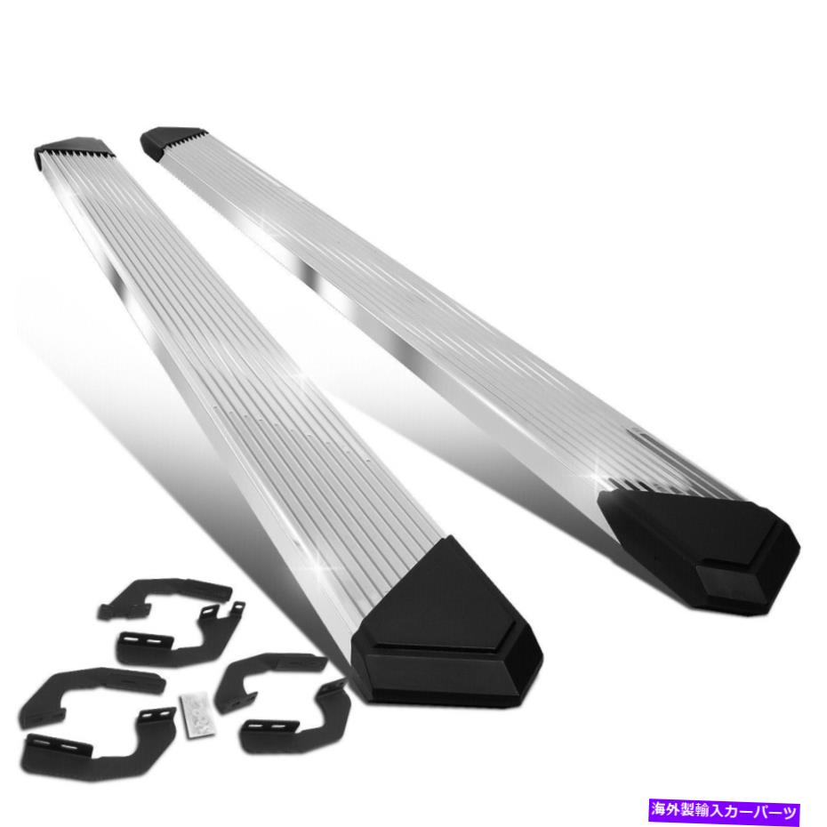 Nerf Bar 05-21トヨタタコマダブルキャブのためのボードアセンブリを実行するプリーツステップバー Pleated Step Bars Running Boards Assembly for 05-21 Toyota Tacoma Double Cab【並行輸入品】