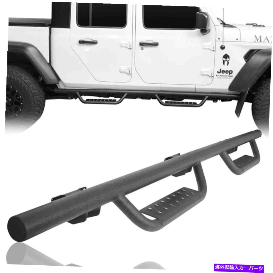 Nerf Bar ジープグラディエーターJT 2020-2022のためのくぼんだランニングボードサイドステップナーフバー Hollowed-Out Running Boards Side Step Nerf Bars For Jeep Gladiator JT 2020-2022【並行輸入品】 103,565円