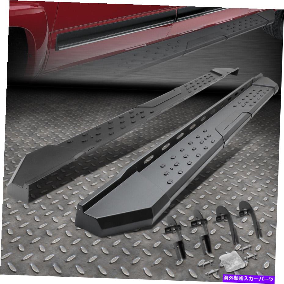 Nerf Bar 2009-2014フォードF-150クルーキャブブラック5.5 "ランニングボードサイドステップ/nerfバー FOR 2009-2014 FORD F-150 CREW CAB BLACK 5.5"RUNNING BOARDS SIDE STEP/NERF BAR【並行輸入品】｜Us Custom Parts Shop USDM