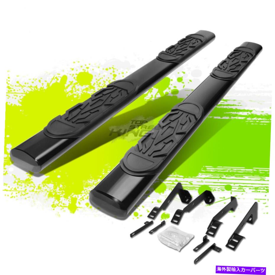 Nerf Bar 6 "楕円形のコーティングサイドステップnerfバーランニングボードL+Rラムクアッドクルーキャブ02-09 6" Oval Coated Side Step Nerf Bar Running Boards L+R for Ram Quad Crew Cab 02-09【並行輸入品】｜Us Custom Parts Shop USDM