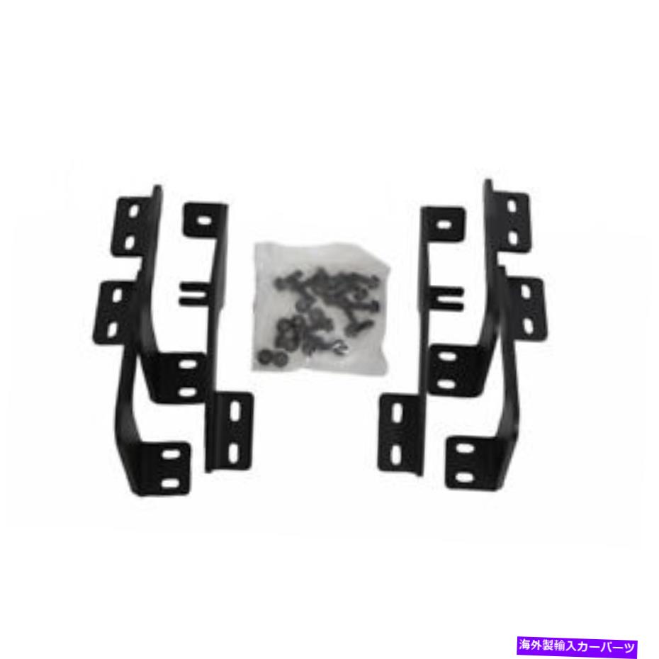 Nerf Bar Dee-Zee NXT取り付けブラケットキットトヨタタコマ2005-2022 |テクスチャブラック Dee-Zee NXt Mounting Bracket Kit For Toyota Tacoma 2005-2022 | Textured Black【並行輸入品】