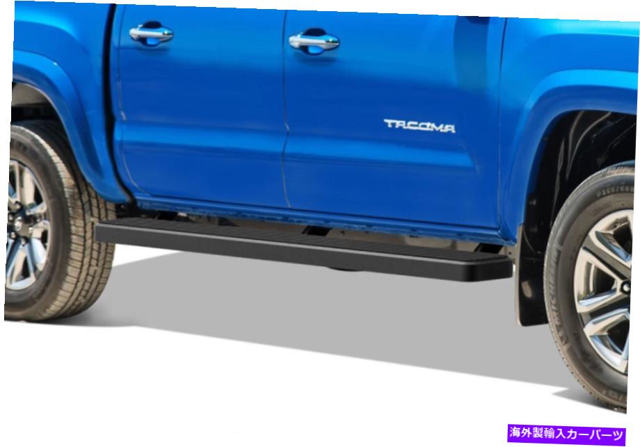 Nerf Bar iboardランニングボード6インチブラックフィット05-22トヨタタコマダブルキャブクルーキャブ iBoard Running Boards 6in Black Fit 05-22 Toyota Tacoma Double Cab Crew Cab【並行輸入品】｜Us Custom Parts Shop USDM