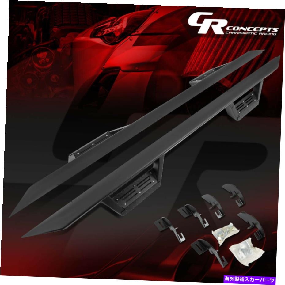 Nerf Bar 2015-2020コロラド/キャニオンエクステンデッドキャブのアルミニウムロックレールナーフバーサイドステップ ALUMINUM ROCK RAIL NERF BAR SIDE STEP FOR 2015-2020 COLORADO/CANYON EXTENDED CAB【並行輸入品】｜Us Custom Parts Shop USDM 100,980円