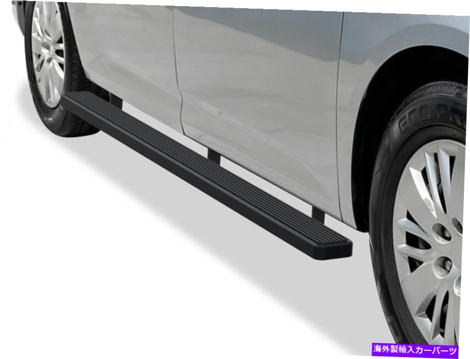 Nerf Bar iboardランニングボード4インチマットブラックフィット15-17ホンダオデッセイ iBoard Running Boards 4 inches Matte Black Fit 15-17 Honda Odyssey【並行輸入品】