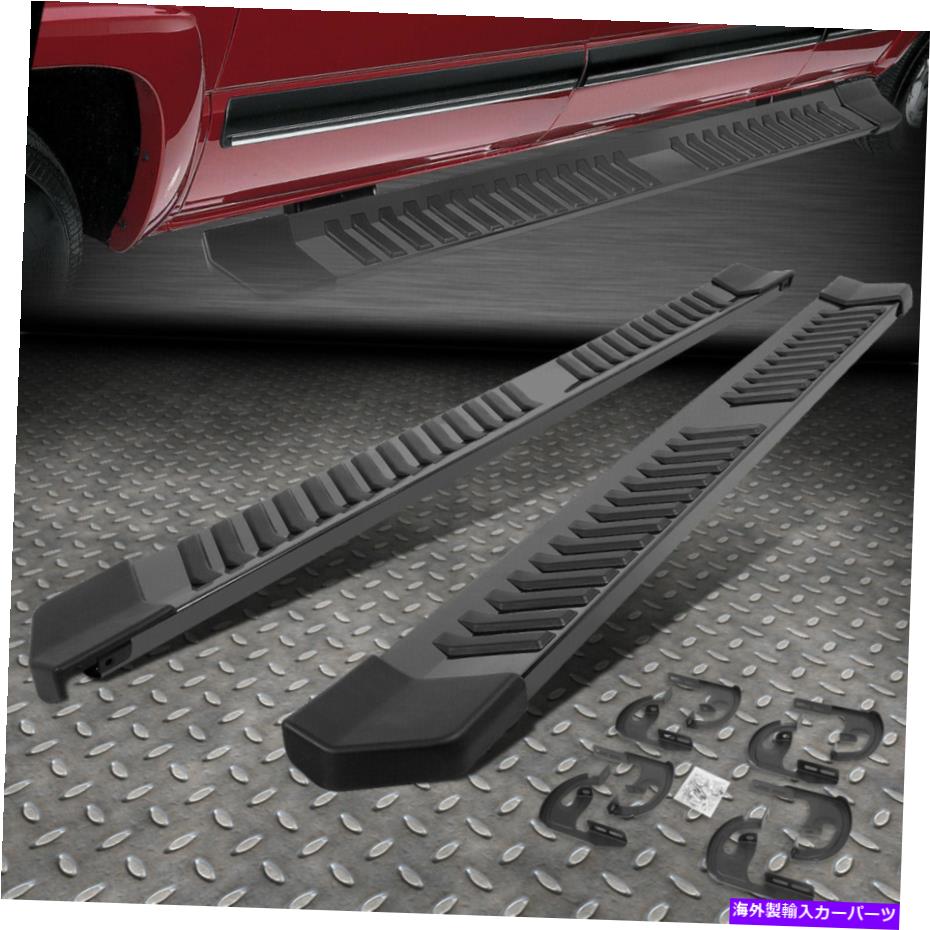 Nerf Bar 04-14フォードF-150クルーキャブ6 "アルミニウムステップナーフバーランニングボードブラック FOR 04-14 FORD F-150 CREW CAB 6" ALUMINUM STEP NERF BAR RUNNING BOARDS BLACK【並行輸入品】｜Us Custom Parts Shop USDM 101,860円