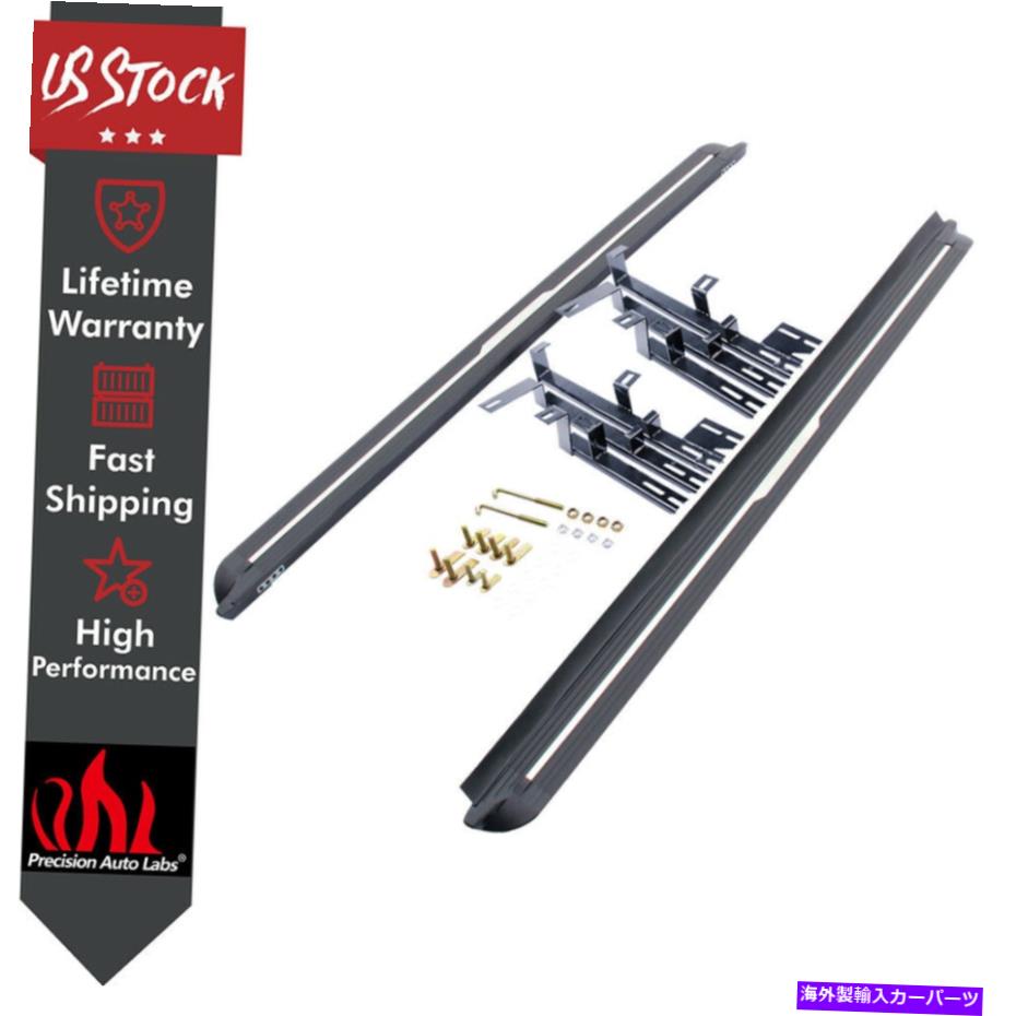 Nerf Bar フォードエクスプローラーのためのアルミニウムランニングボードサイドフットステップレールナーフバー2011-2018 Aluminium Running Board Side Foot Step Rail Nerf Bar For Ford Explorer 2011-2018【並行輸入品】