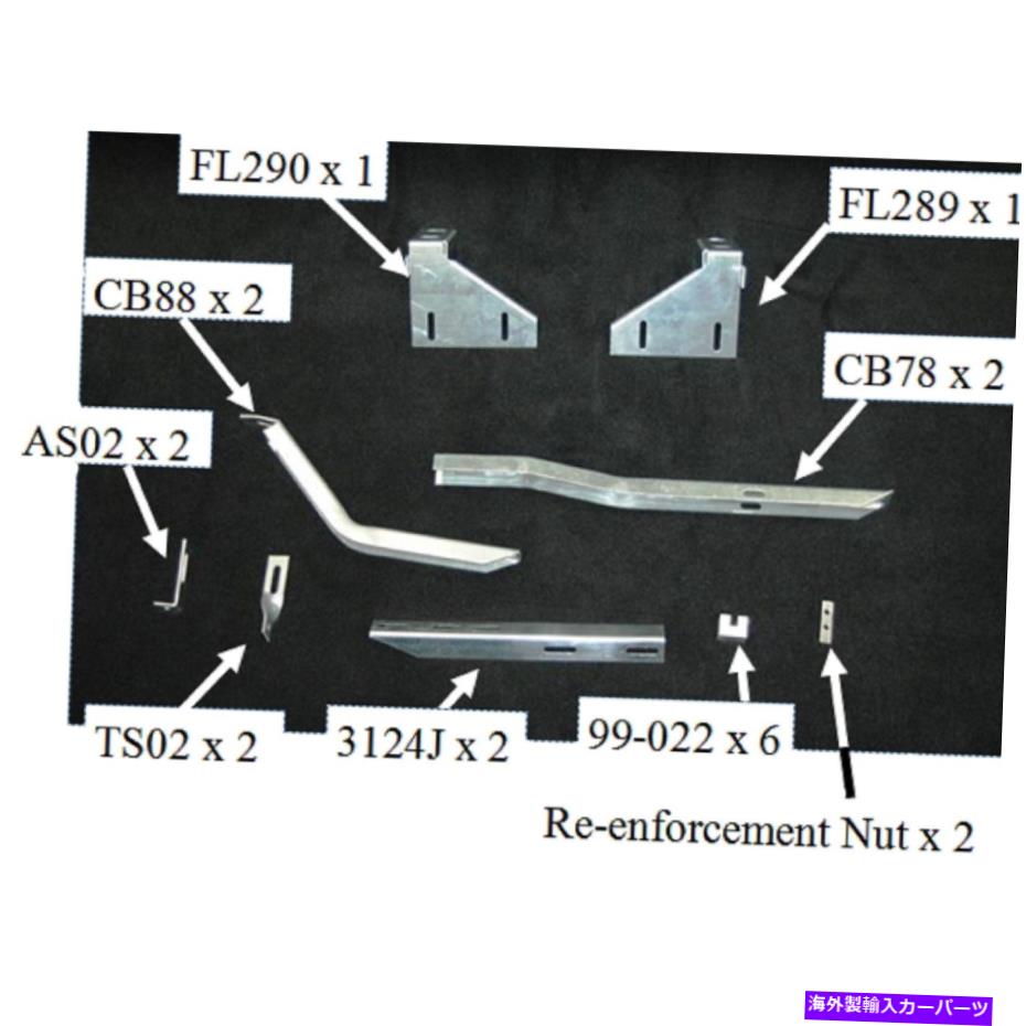 Nerf Bar Owens Products 10-1306 OwensプレミアカスタムランニングボードブラケットキットがCR-Vに適合する Owens Products 10-1306 Owens Premier Custom Running Board Bracket Kit Fits CR-V【並行輸入品】