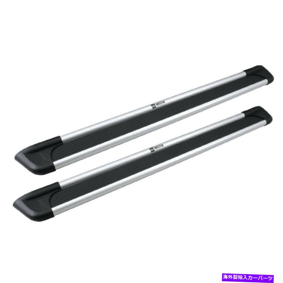 Nerf Bar Westin 27-6600 Sure-Grip 54 "Tundra/F-150用の磨かれたアルミニウムランニングボード Westin 27-6600 Sure-Grip 54" Polished Aluminum Running Boards for Tundra/F-150【並行輸入品】|Us Custom Parts Shop USDM