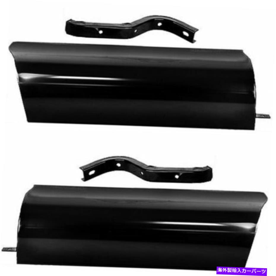 Nerf Bar 54-55シボレー/GMCトラックLH＆RHサイドランニングボードベッドフィラーパネルペア 54-55 Chevy/GMC Truck LH & RH Side Running Board Bed Filler Panels Pair【並行輸入品】