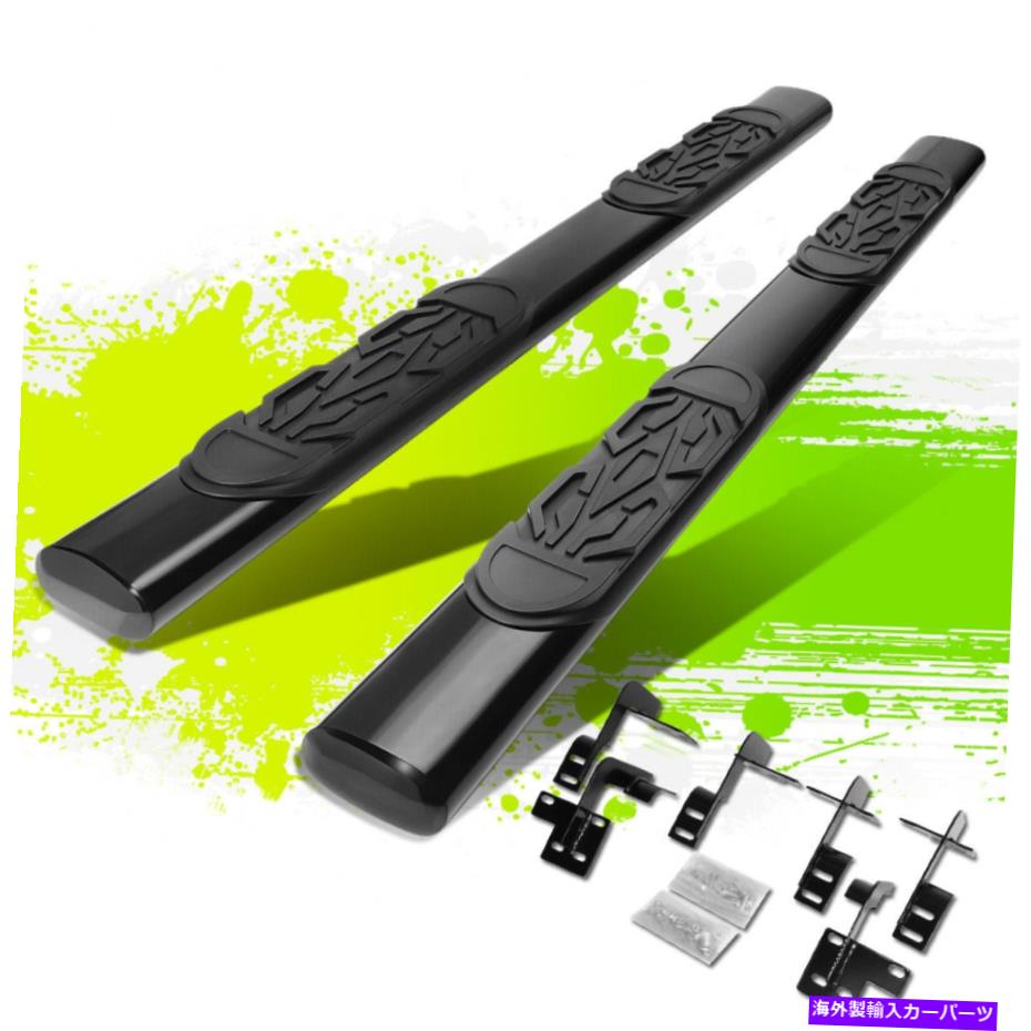 Nerf Bar 6 "楕円形のコーティングステップナーフバーラン1500クアッドエクステンデッドキャブ19-20用ランニングボード 6" Oval Coated Step Nerf Bar Running Boards for Ram 1500 Quad Extended Cab 19-20【並行輸入品】｜Us Custom Parts Shop USDM 100,980円