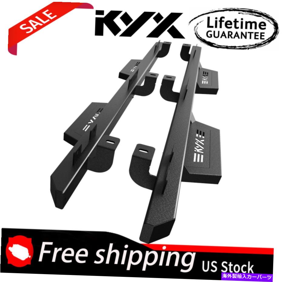 Nerf Bar 2018年2019-2021ジープラングラーJL 4ドアランニングボードNERFバーサイドステップ For 2018 2019-2021 Jeep Wrangler JL 4 Door Running Boards Nerf Bars Side Steps【並行輸入品】