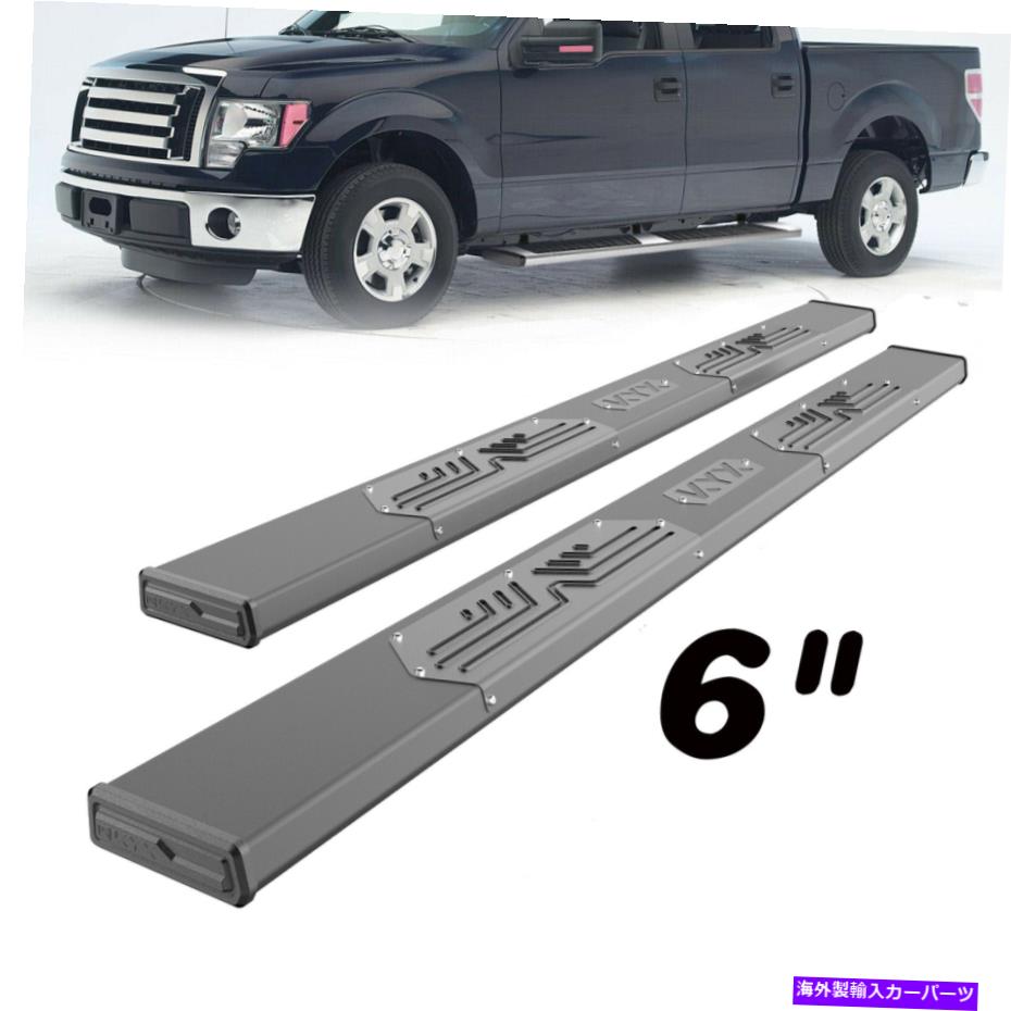Nerf Bar 2009-2014 Ford F150スーパークルーキャブランニングボードNERFバー無料配送 for 2009-2014 Ford F150 Super Crew Cab Running Boards Nerf Bar Free shipping【並行輸入品】