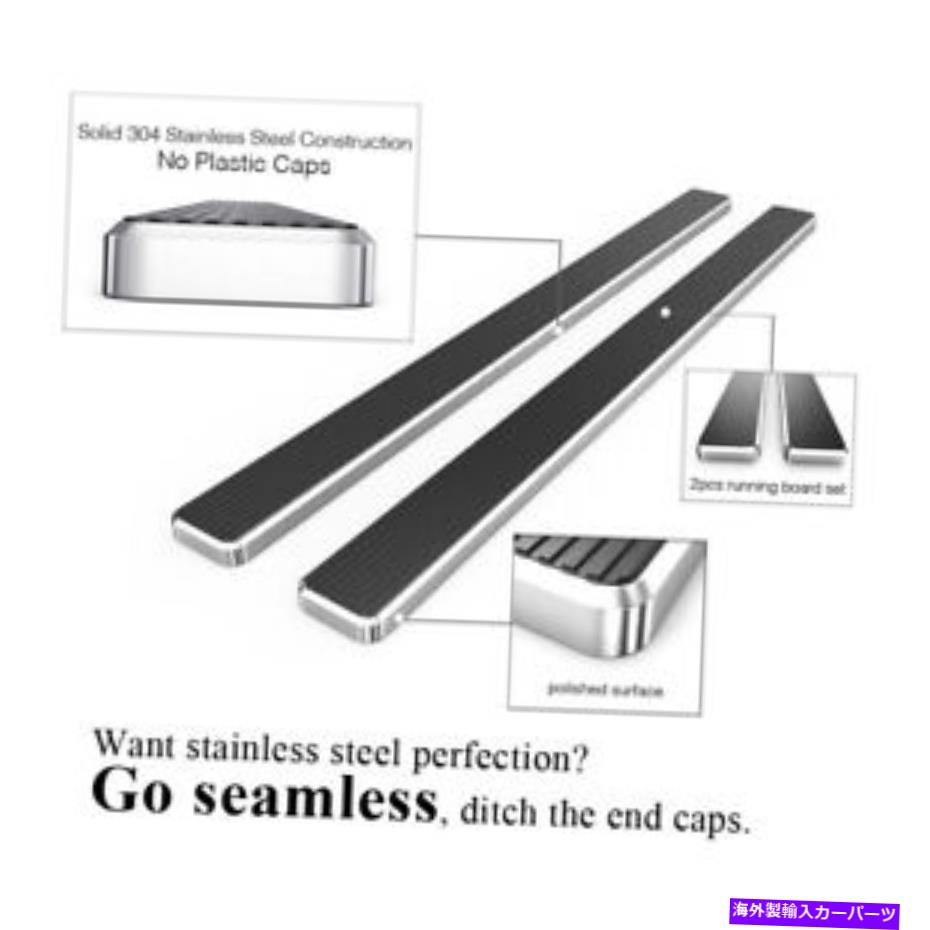 Nerf Bar EBOARDステンレススチールポリッシュフィット02-08ダッジラム1500 2500 3500通常のキャブ eBoard Stainless Steel Polished Fit 02-08 Dodge Ram 1500 2500 3500 Regular Cab【並行輸入品】