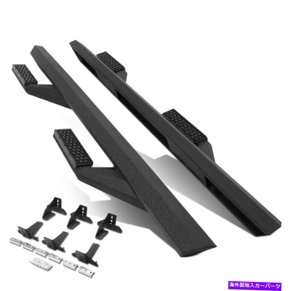 Nerf Bar 2PCSアルミニウムサイドアームNERFステップバーランニングボード2018-2021ラングラーJL 4DR 2PCS ALUMINUM SIDE ARM NERF STEP BAR RUNNING BOARD FOR 2018-2021 WRANGLER JL 4DR【並行輸入品】｜Us Custom Parts Shop USDM