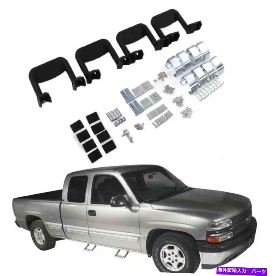 Nerf Bar 4PCS FITS FITS FOT MITSUBISHI TRITON KJ KK KL 2015-2020ランニングボードサイドステップ 4Pcs Fits for Mitsubishi Triton KJ KK KL 2015-2020 Running Board Side Step【並行輸入品】｜Us Custom Parts Shop USDM