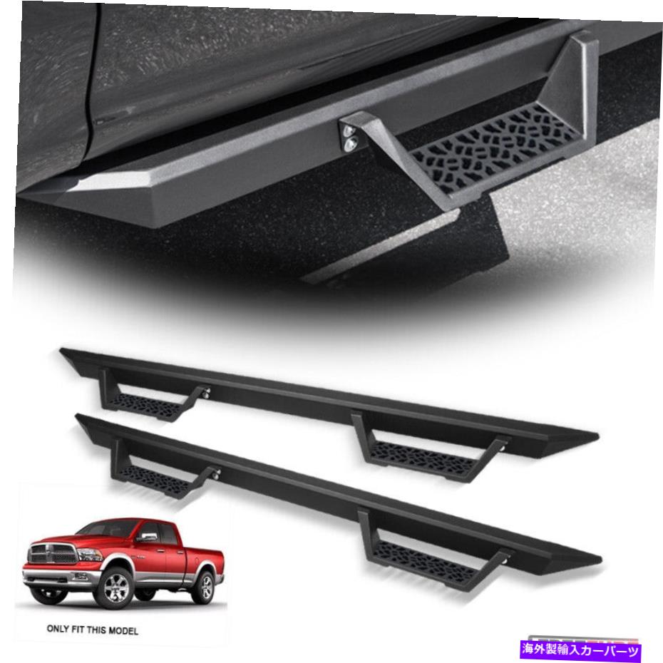 Nerf Bar 09-18用ダッジRAM 1500クアッド/拡張キャブマットBLKモジュラードロップステップnerfバー For 09-18 Dodge Ram 1500 Quad/Extended Cab Matte Blk Modular Drop Step Nerf Bars【並行輸入品】｜Us Custom Parts Shop USDM