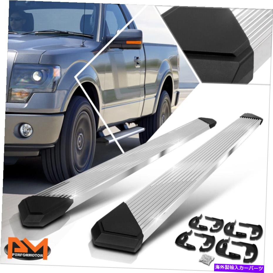 Nerf Bar 04-14フォードF150スーパークルーキャブ6 "プリーツステップパッドナーフバーランニングボード For 04-14 Ford F150 Super Crew Cab 6" Pleated Step Pad Nerf Bar Running Boards【並行輸入品】｜Us Custom Parts Shop USDM