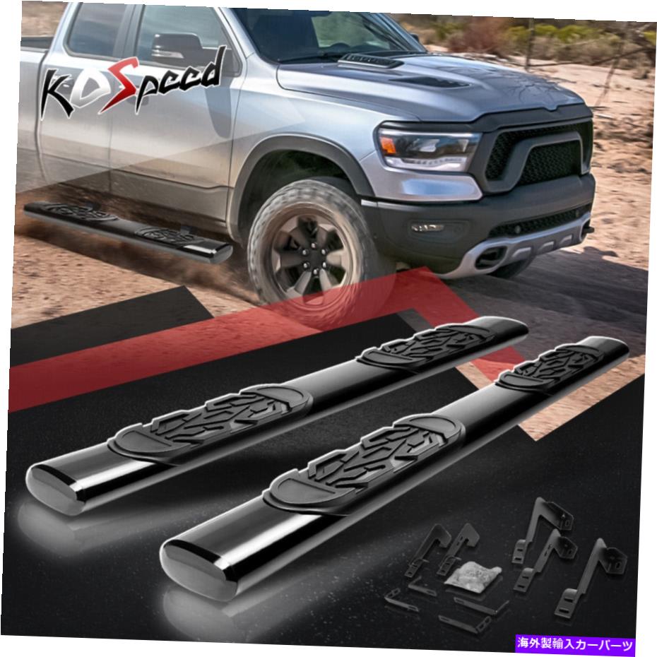 Nerf Bar 6 "楕円形のチューブランニングボードサイドステップ19-20 RAM 1500拡張タクシー用のnerfバー 6" OVAL Tube Running Board Side Step Nerf Bar for 19-20 Ram 1500 Extended Cab【並行輸入品】｜Us Custom Parts Shop USDM 101,860円