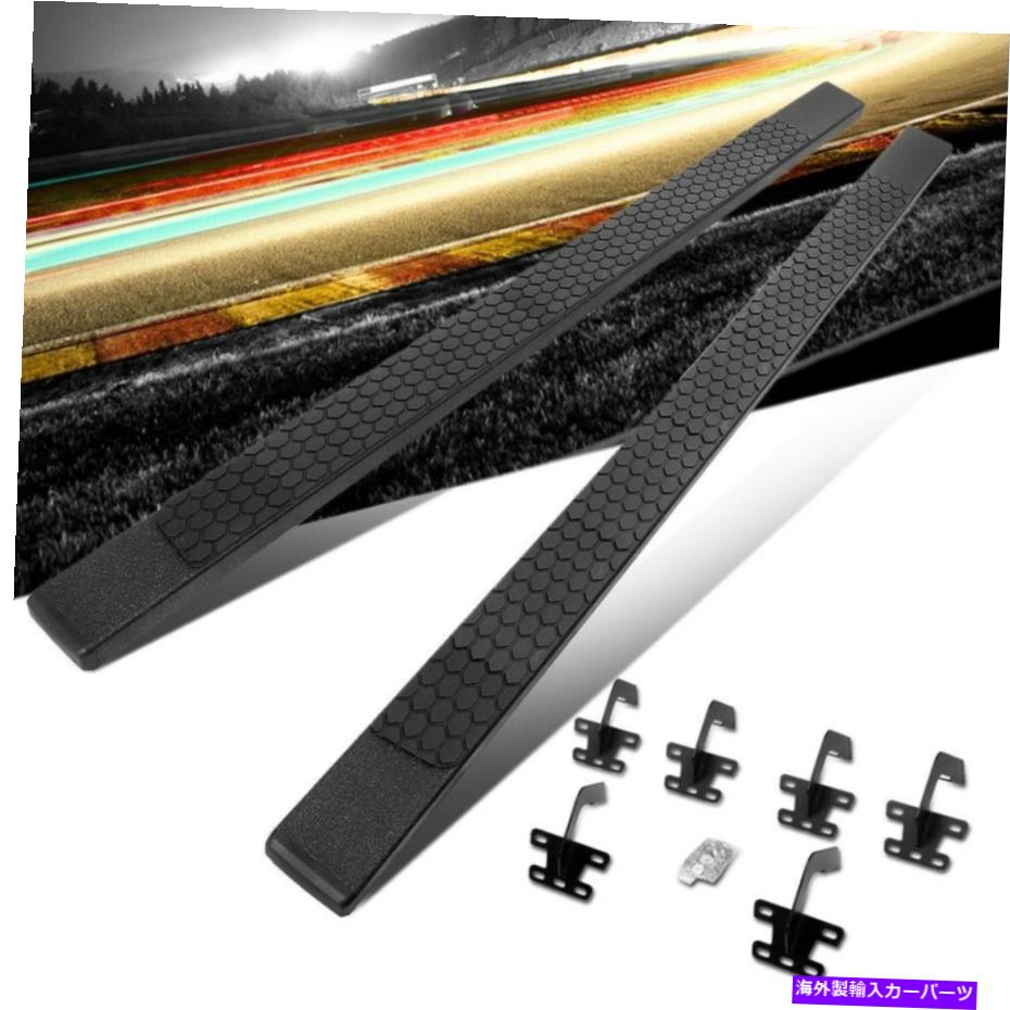 Nerf Bar 5 "フラットボードハニカムステップ88" 19-20 RAM1500クルーキャブ用のブラックランニングボード 5" Flat Board Honeycomb Step 88" Black Running Boards For 19-20 Ram1500 Crew Cab【並行輸入品】｜Us Custom Parts Shop USDM