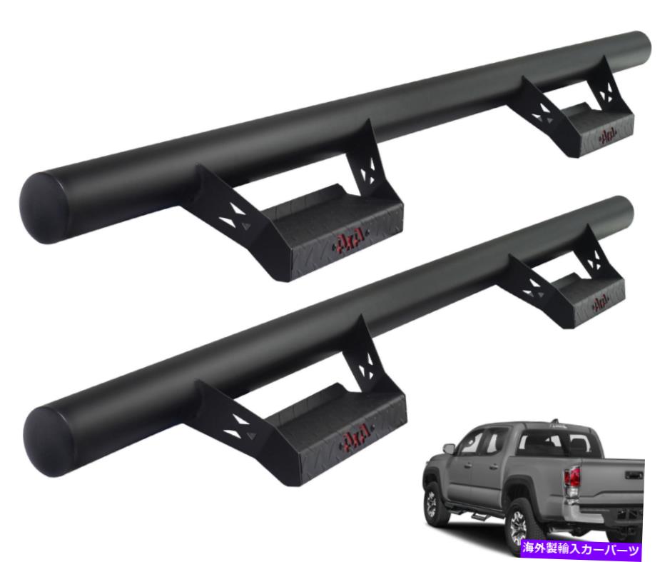 Nerf Bar ランニングボードサイドバー05-22トヨタタコマダブルキャブクルーキャブのnerfステップ Running Boards Side Bars Nerf Steps For 05-22 Toyota Tacoma Double Cab Crew Cab【並行輸入品】