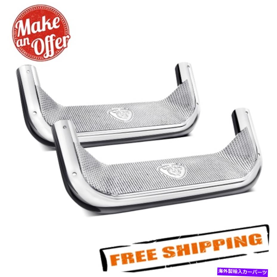 Nerf Bar Carr 123332 Super Hoop研磨アルミニウムステップ Carr 123332 Super Hoop Polished Aluminum Steps【並行輸入品】