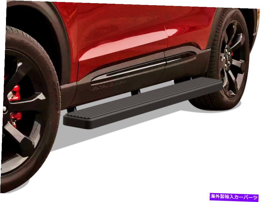 Nerf Bar プレミアム6 "ブラックiboardサイドステップは20-22フォードエクスプローラーSUV 4ドアに適合します Premium 6" Black iBoard Side Steps Fit 20-22 Ford Explorer SUV 4-Door【並行輸入品】｜Us Custom Parts Shop USDM
