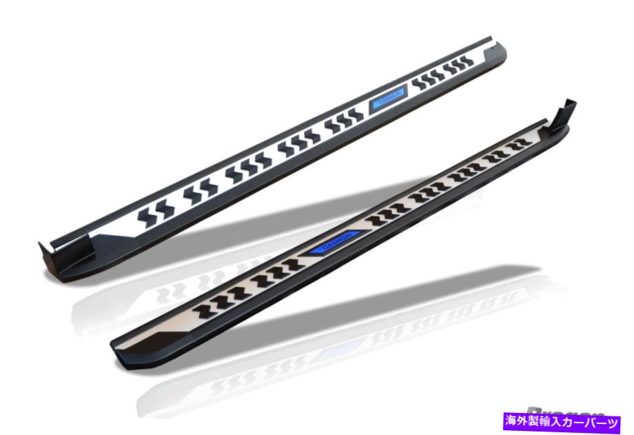 Nerf Bar ランニングボード - 日産Qashqai 2014-2021 4x4サイドステップアクセサリーに合うB Running Boards - B To Fit Nissan Qashqai 2014 - 2021 4x4 Side Step Accessories【並行輸入品】