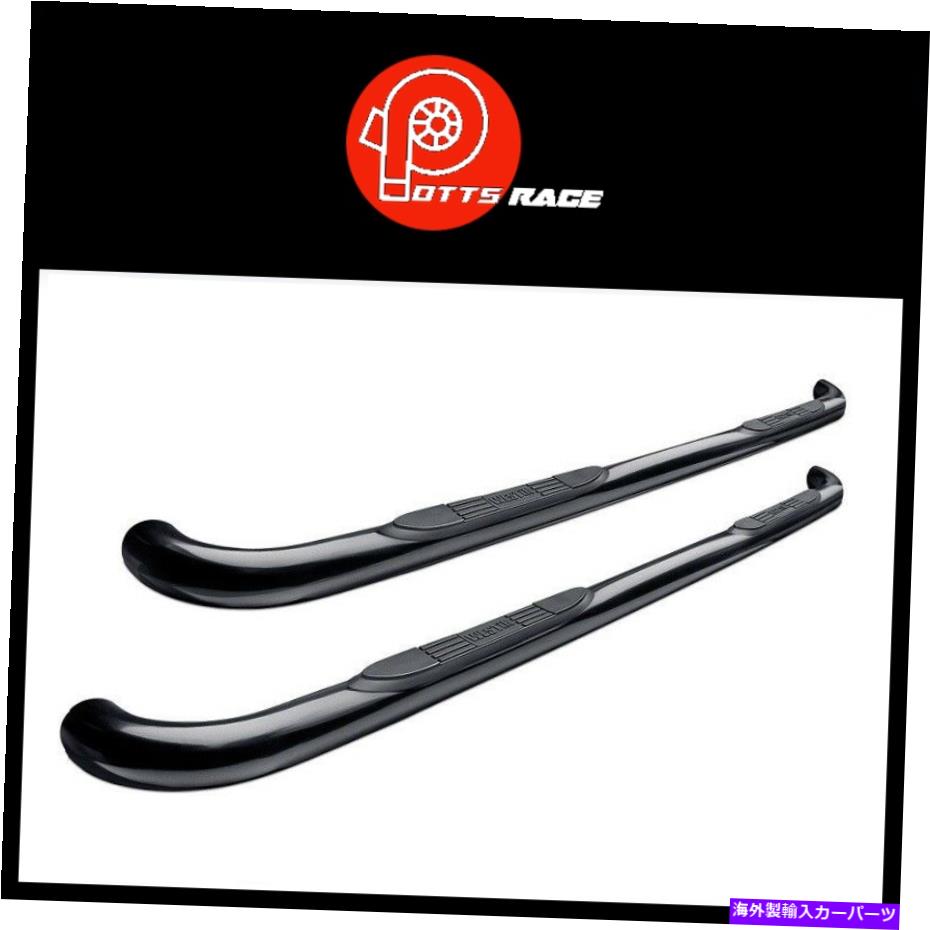 Nerf Bar ウェスティンフィット07-18トヨタタンドラEシリーズラウンドナーフバー3 "黒いパウダーコーティング Westin Fits 07-18 Toyota Tundra E-Series Round Nerf Bars 3"Black Powder Coated【並行輸入品】｜Us Custom Parts Shop USDM