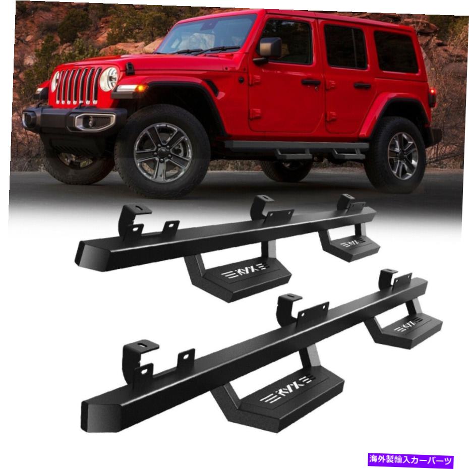 Nerf Bar 2018-2021 Jeep Wrangler 4 DOOR JL 3 \