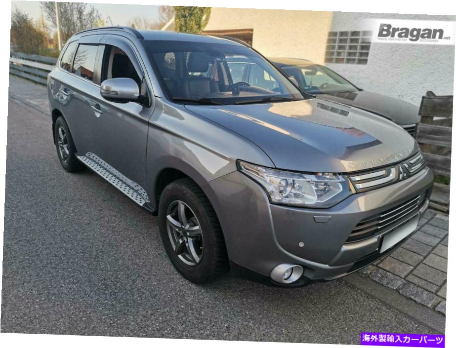 Nerf Bar 2012-2019 Mitsubishi Outlander MK3 Aluminum ABSサイドステップランニングボードを適合させる To Fit 2012-2019 Mitsubishi Outlander MK3 Aluminium ABS Side Step Running Boards【並行輸入品】