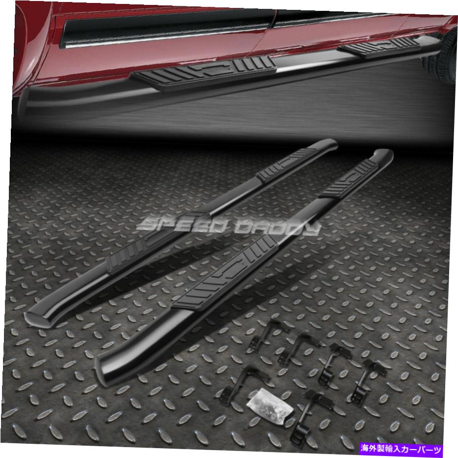 Nerf Bar 15-22 F150-F350スーパークルーキャブブラック5 \