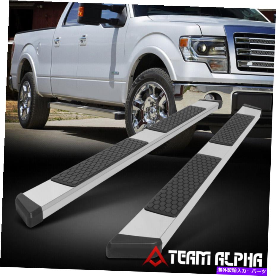Nerf Bar フィット2004-2014 F150 [クルーキャブ]ステンレス鋼5 "フラットボードサイドステップnerfバー Fits 2004-2014 F150 [CREW CAB] Stainless Steel 5" Flat Board Side Step Nerf Bar【並行輸入品】｜Us Custom Parts Shop USDM