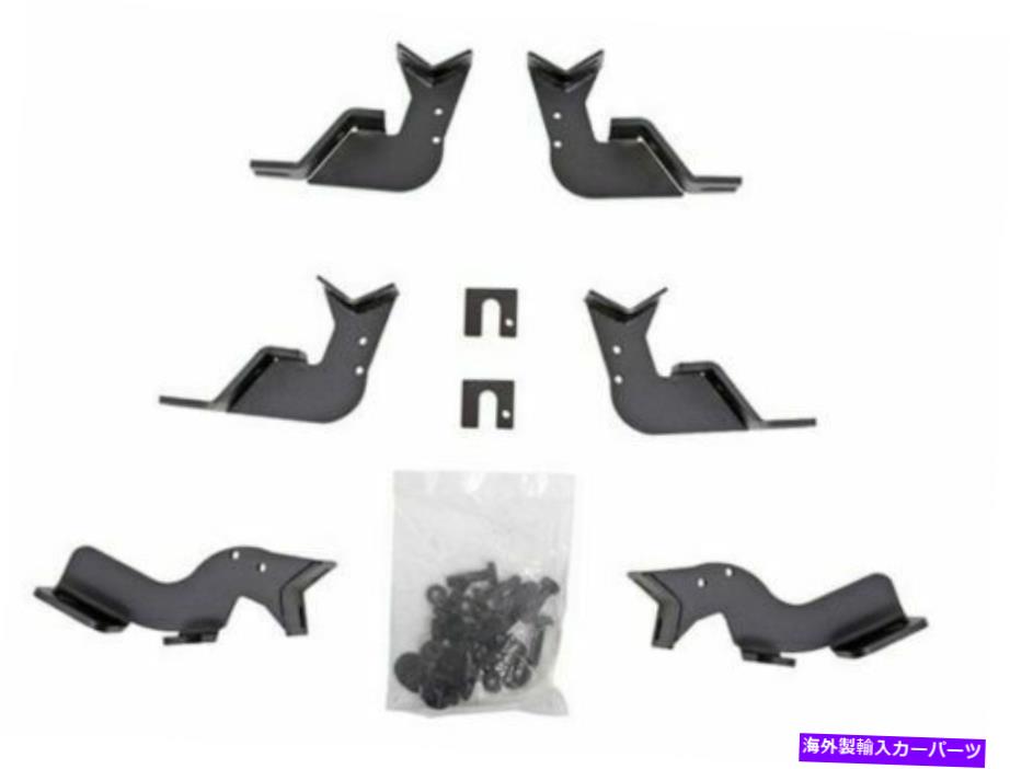 Nerf Bar Dee Zee DZ 66328スチールカスタムフィットランニングボードマウントブラケットキットレンジャー Dee Zee DZ 66328 Steel Custom Fit Running Board Mounting Bracket Kit for Ranger【並行輸入品】