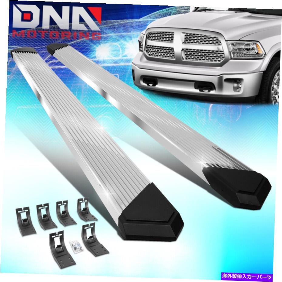 Nerf Bar 09-21ダッジラムクルーキャブ6 "SSプリーツステップサイドナーフバーランニングボード FOR 09-21 DODGE RAM CREW CAB 6" SS PLEATED STEP SIDE NERF BAR RUNNING BOARDS【並行輸入品】｜Us Custom Parts Shop USDM 100,980円