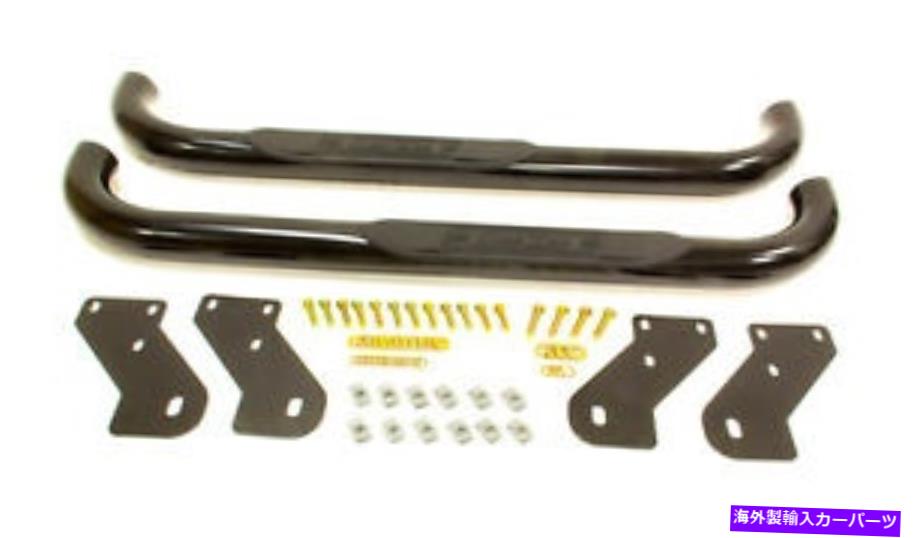 Nerf Bar Dee Zee 99-15 Ford F250 Reg。キャブステップバーUltrablack 3in P/N -DZ 370391 DEE ZEE 99-15 Ford F250 Reg. Cab Step Bar Ultrablack 3in P/N - DZ 370391【並行輸入品】