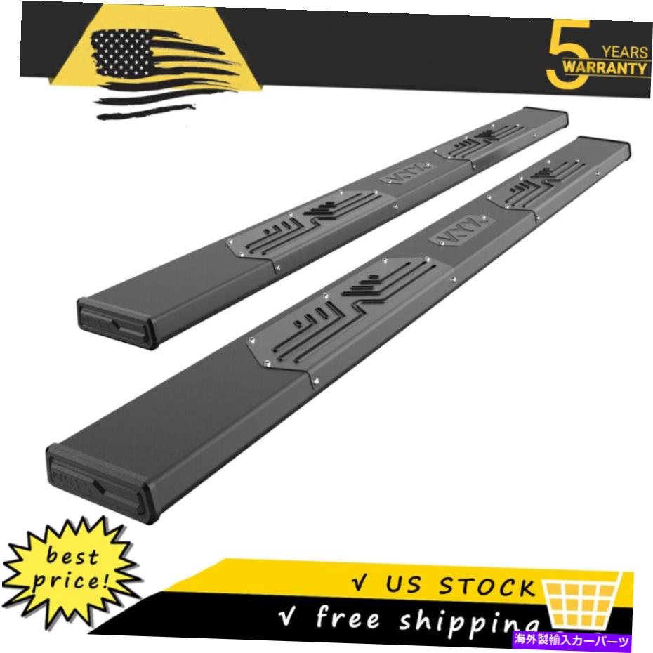 Nerf Bar 6 "2019-2021シルバラードシエラクルーキャブ用のステンレス鋼のステップバーランニングボード 6"STAINLESS STEEL STEP BAR RUNNING BOARD FOR 2019-2021 SILVERADO SIERRA CREW CAB【並行輸入品】｜Us Custom Parts Shop USDM 100,210円
