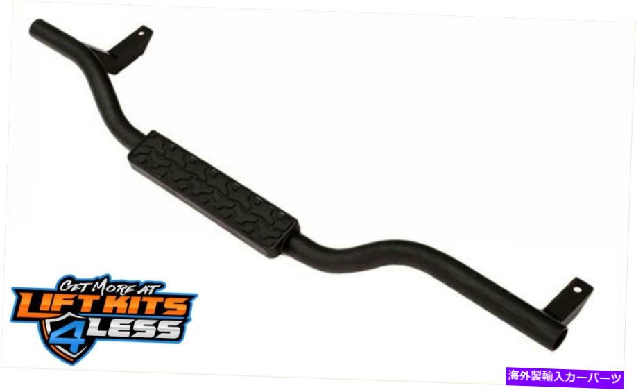 Nerf Bar Rampage 26628 Slimline 2 in。2007-2018ラングラー4ドア（JK）の丸いサイドバー Rampage 26628 Slimline 2 in. Round Side Bar for 2007-2018 Wrangler 4-Door (JK)【並行輸入品】