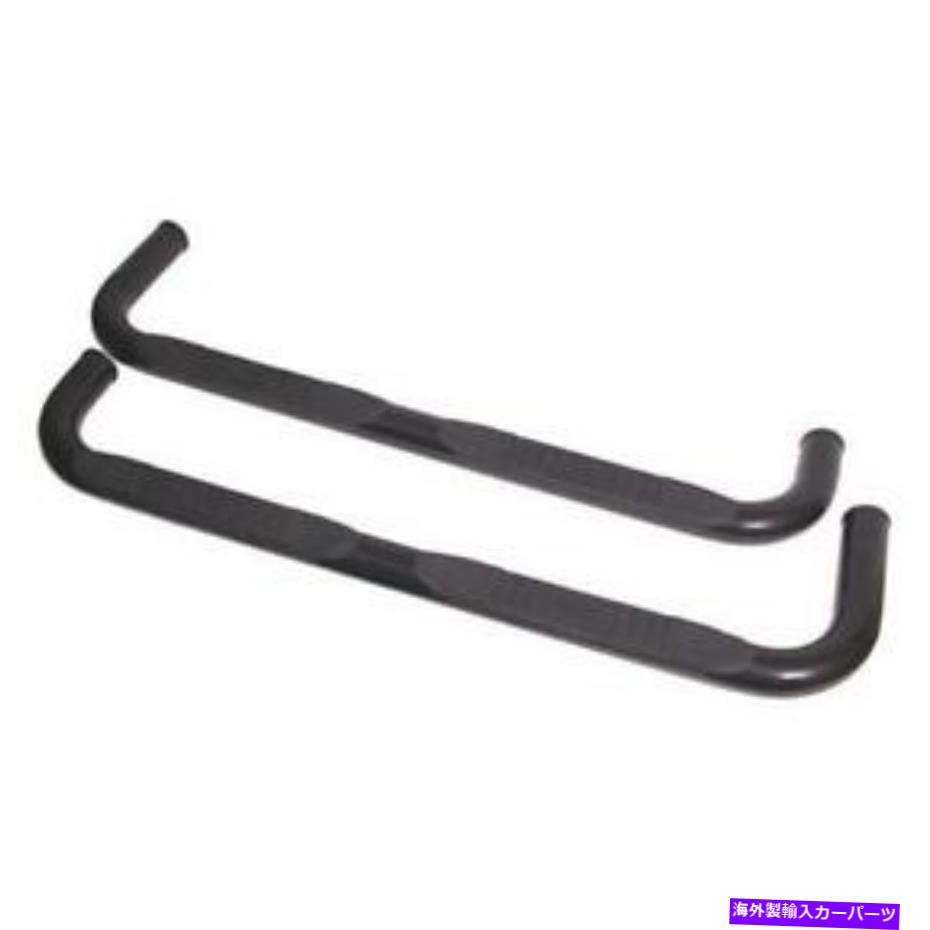 Nerf Bar 頑丈なリッジ3 "ラウンドサイドステップBLK 84-01チェロキーXJ 11590.81 Rugged Ridge 3" Round Side Step Blk 84-01 Cherokee XJ 11590.81【並行輸入品】｜Us Custom Parts Shop USDM