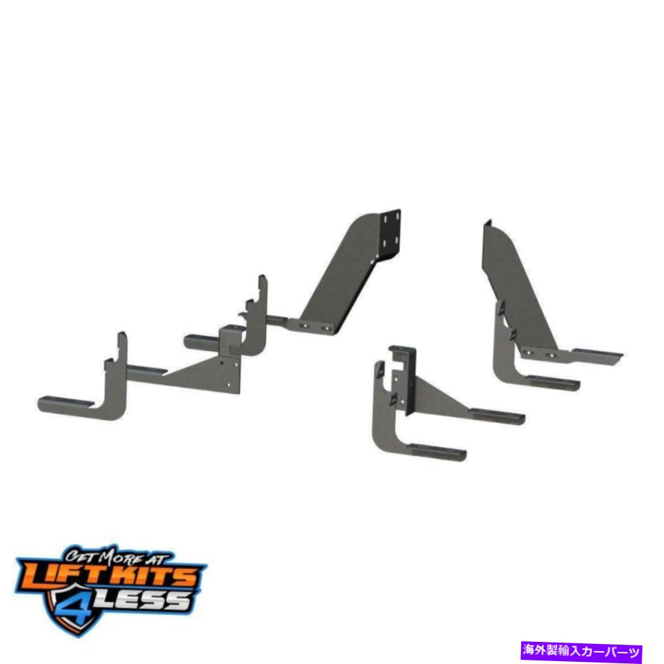 Nerf Bar Luverne 401530テクスチャブラックパウダーコートブラケットキット Luverne 401530 Textured Black Powder Coat Bracket Kit【並行輸入品】