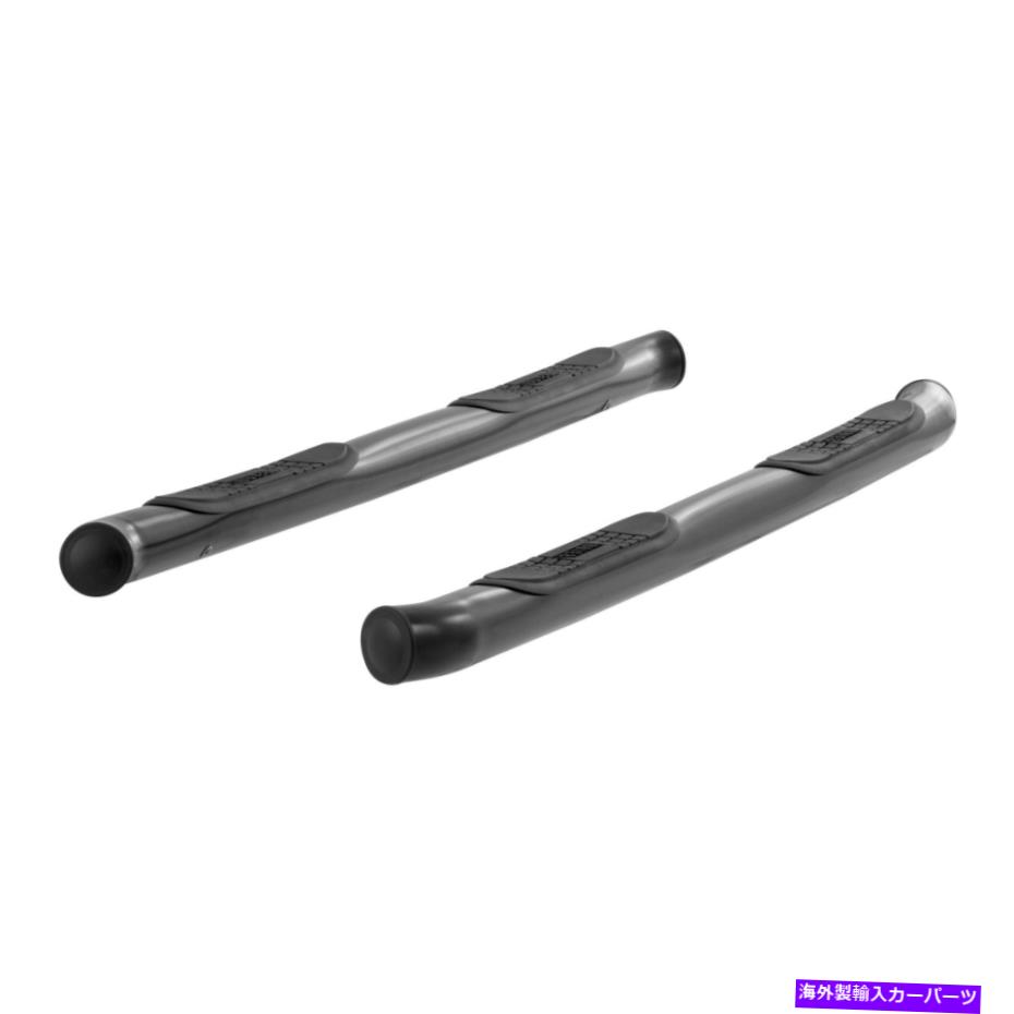 Nerf Bar ブラックナーフバーサイドステップ牡羊座3インチラウンド2008-12ジープリバティ Black Nerf Bars Side Steps Aries 3in Round for 2008-12 Jeep Liberty【並行輸入品】