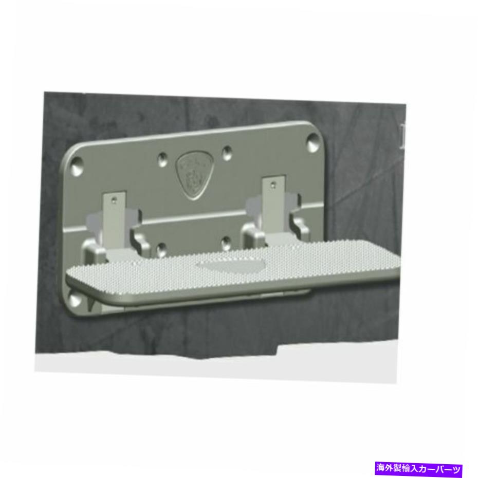 Nerf Bar Carr 193001ユニバーサルリアフラットマウントHDメガステップ Carr 193001 Universal Rear Flat Mounted HD Mega Step【並行輸入品】