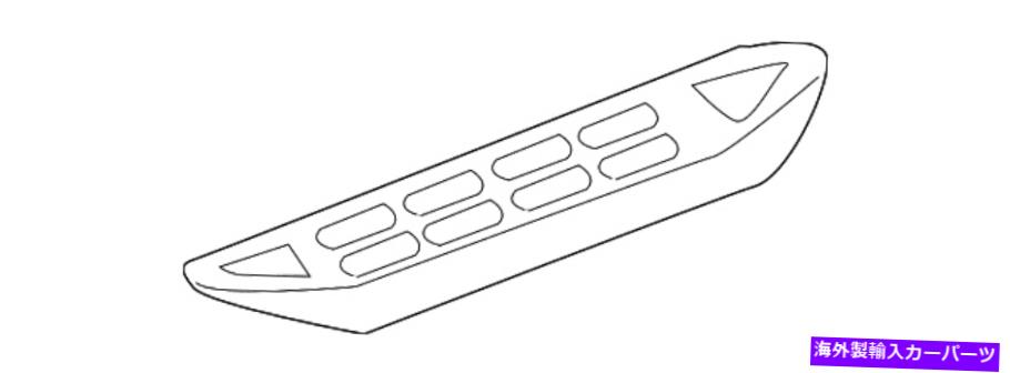 Nerf Bar OEM New 04-06 GMシボレータホ左右後部ランニングボードステップパッド88937277 OEM NEW 04-06 GM Chevrolet Tahoe Left Right Rear Running Board Step Pad 88937277【並行輸入品】