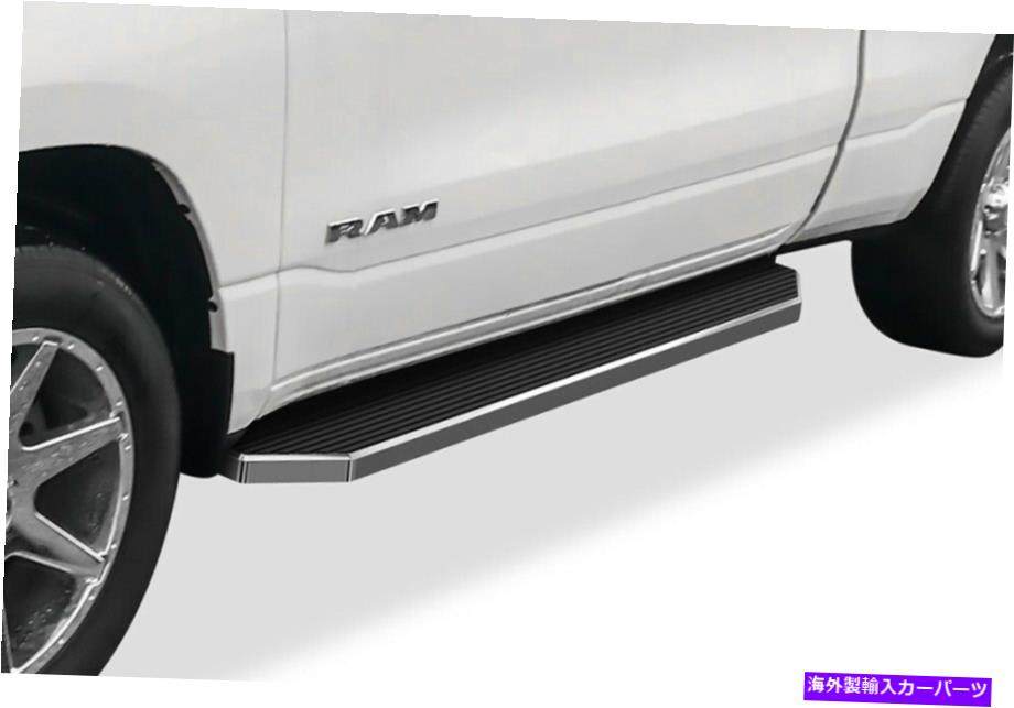 Nerf Bar 磨き磨き6 "Iboardサイドステップナーフバーフィット19-22ダッジラム1500クアッドキャブ Polished 6" iBoard Side Step Nerf Bar Fit 19-22 Dodge Ram 1500 Quad Cab【並行輸入品】｜Us Custom Parts Shop USDM