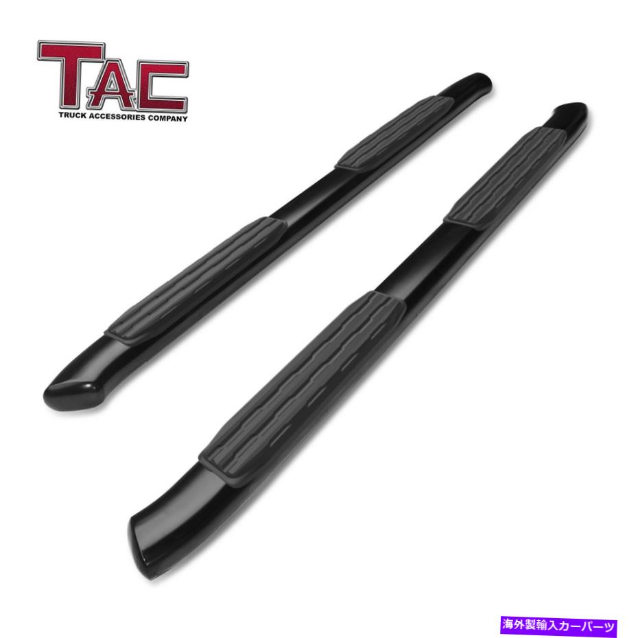 Nerf Bar 2009-2014フォードF150スーパーキャブ5 "ブラックサイドステップレールナーフバーランニングボード For 2009-2014 Ford F150 Super Cab 5" Black Side Step Rail Nerf Bar Running Board【並行輸入品】|Us Custom Parts Shop USDM