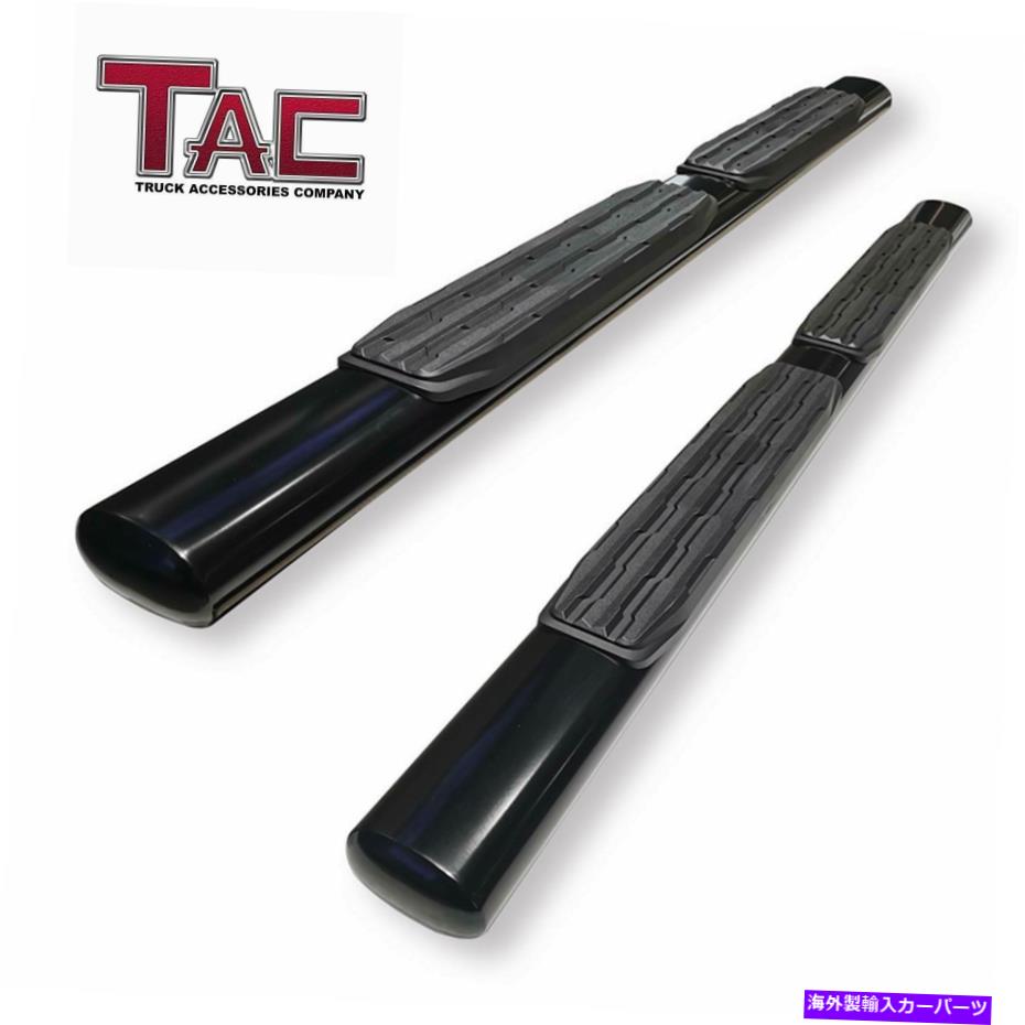 Nerf Bar 2019-2022 Dodge Ram 1500 Crew Cab 5 "楕円形の黒いサイドステップレールNerf Bars For 2019-2022 Dodge Ram 1500 Crew Cab 5" Oval Black Side Step Rails Nerf Bars【並行輸入品】｜Us Custom Parts Shop USDM 107,745円
