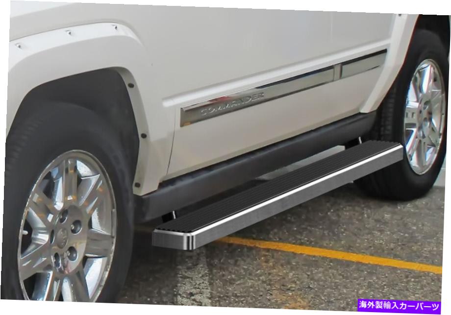Nerf Bar iboardのサイドステップnerf bars 5 "フィット05-10ジープグランドチェロキー iBoard Side Steps Nerf Bars 5" Fit 05-10 Jeep Grand Cherokee【並行輸入品】|Us Custom Parts Shop USDM