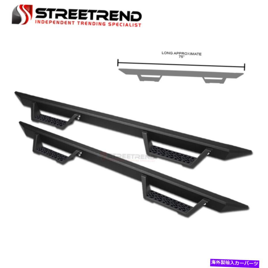 Nerf Bar 2009-2018 Dodge Ram 1500 Quad/Ext Cab Matte Blk Modular Drop Step Nerf Bars For 2009-2018 Dodge Ram 1500 Quad/Ext Cab Matte Blk Modular Drop Step Nerf Bars【並行輸入品】 111,100円