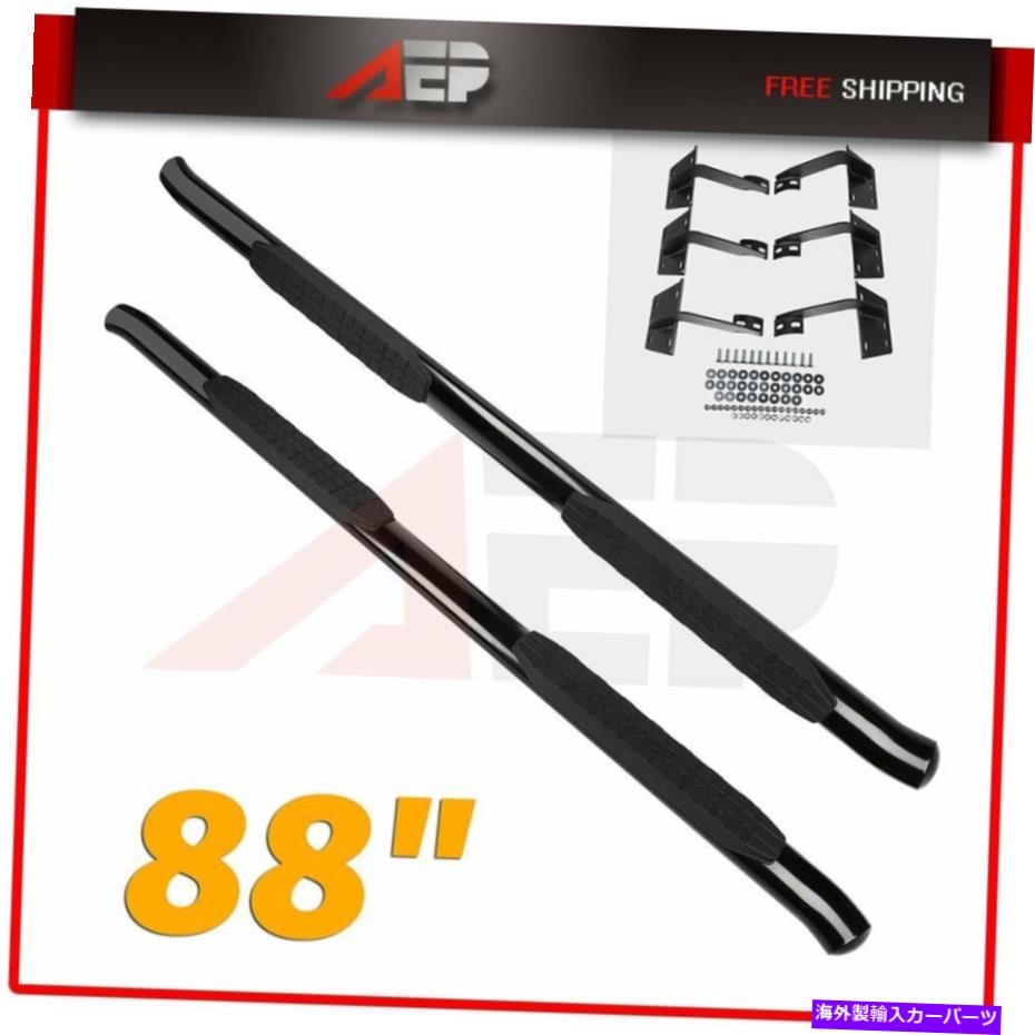 Nerf Bar 2xランニングボードサイドステップフィット2019-2021ダッジRAM 1500クルーキャブ4 "ナーフバー 2x Running Boards Side Steps Fits 2019-2021 Dodge Ram 1500 Crew Cab 4" Nerf Bars【並行輸入品】｜Us Custom Parts Shop USDM